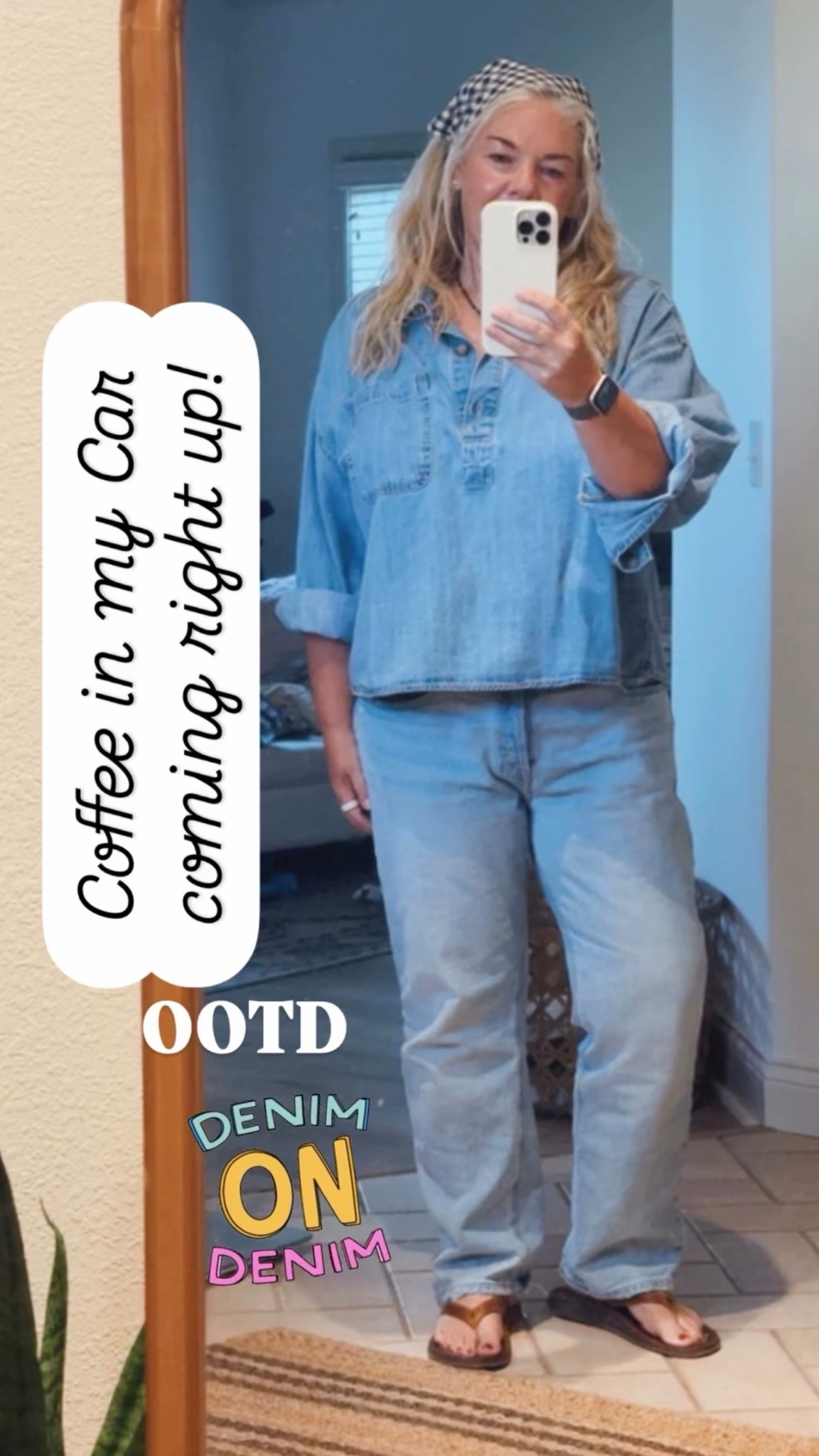 Denim on Denim full look 👀 #denimondenim #ootd #springoutfit

#LTKMidsize #LTKOver40 #LTKootd
