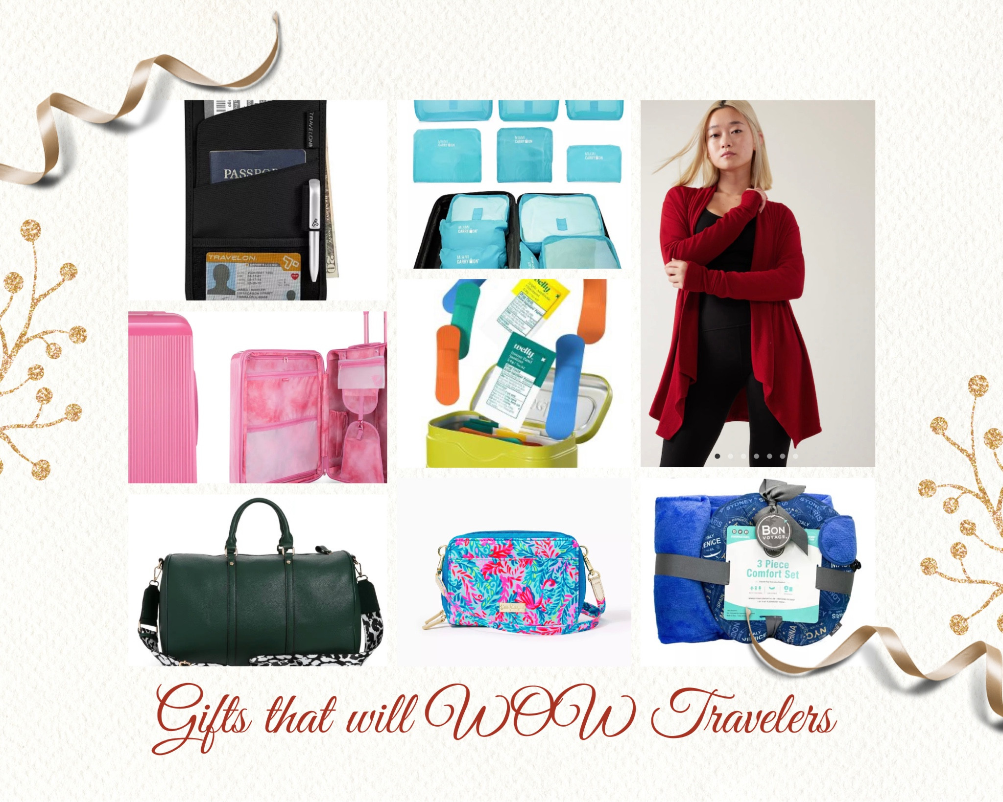 Do you have a travel lover on your holiday shopping list???  These gifts are sure to WOW  

#LTKGiftGuide #LTKtravel #LTKHoliday