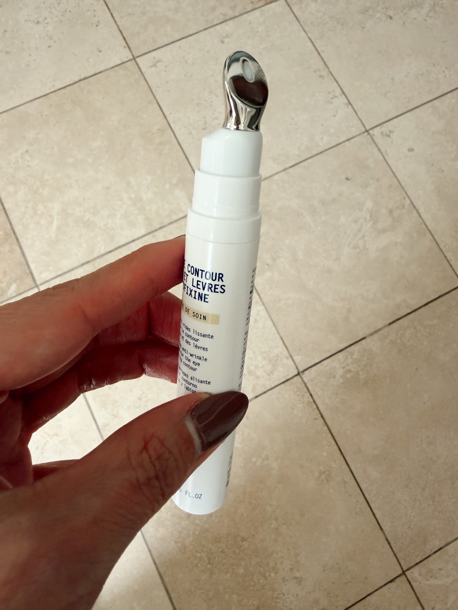 Specifically made for the thin skin on and around your eyes. Meant to reduce the wrinkles on that thin skin from blinking a million times a day! Been LOVING. worth the price for sure