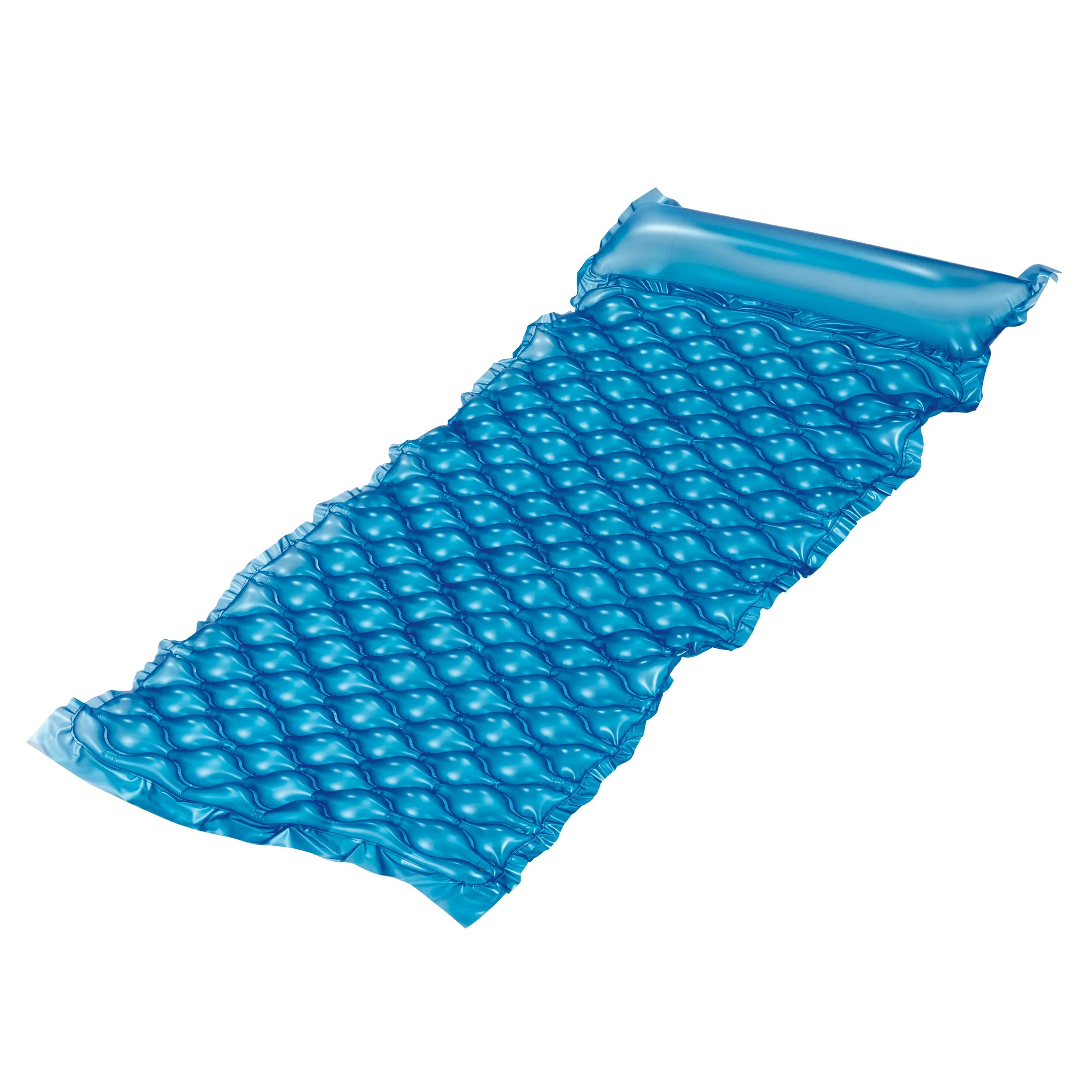 Bluescape Blue Neon Comfort Inflatable Water Mat, Pool Float,  Adult, Unisex | Walmart (US)