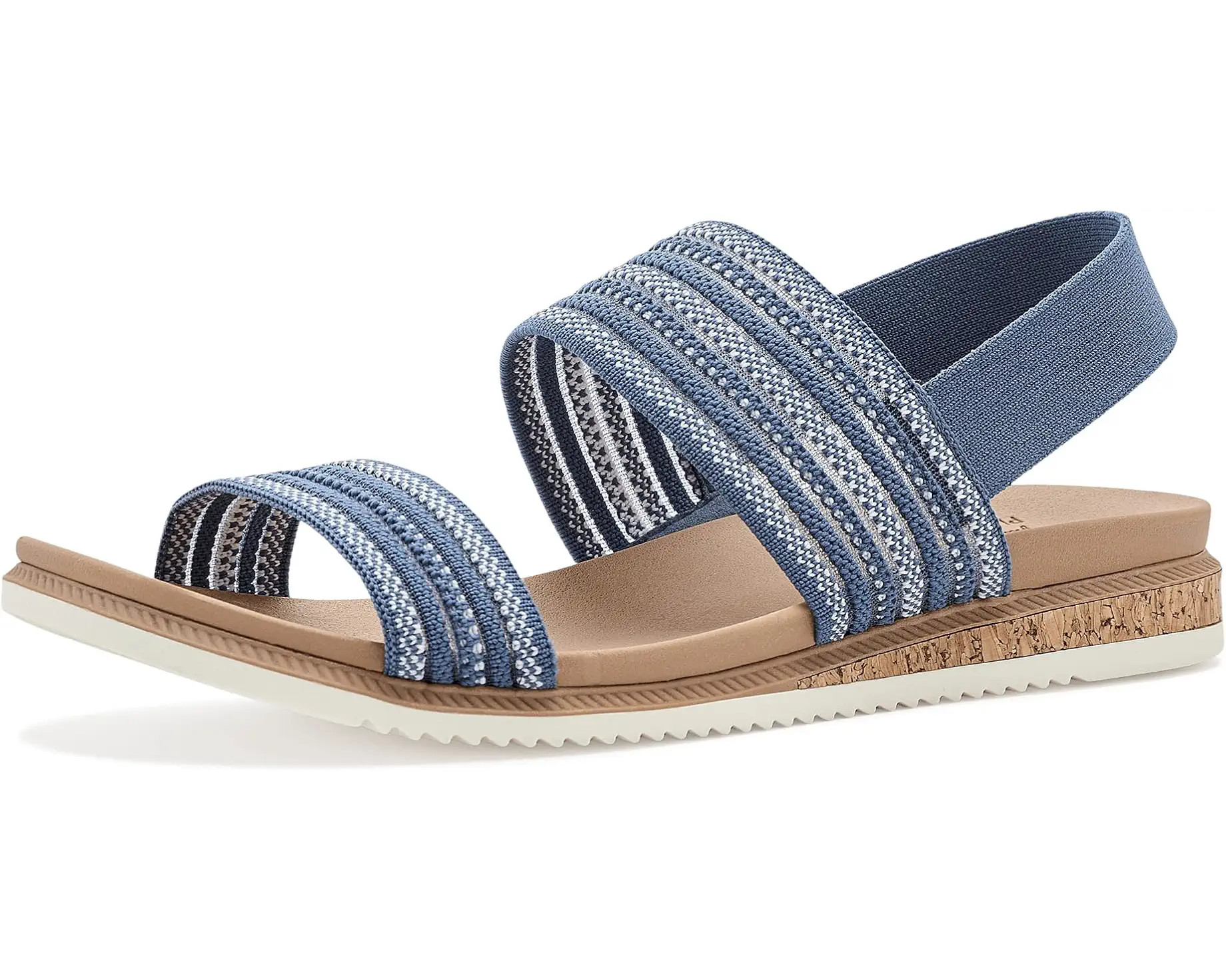 Women's BOBS from SKECHERS Bobs Desert Kiss Low - Breezy Stripe | Zappos.com