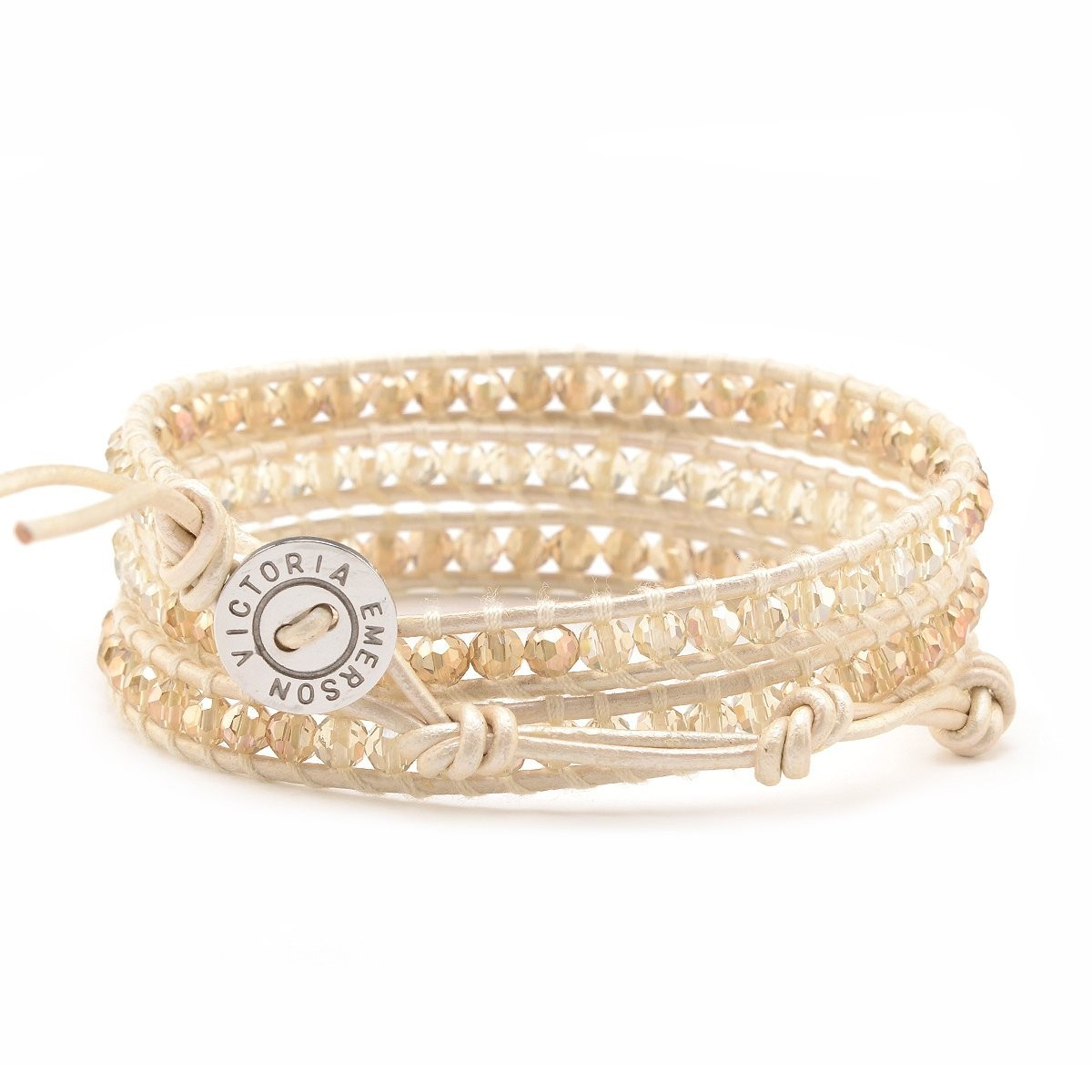 Cream Crystals on Ivory | Victoria Emerson