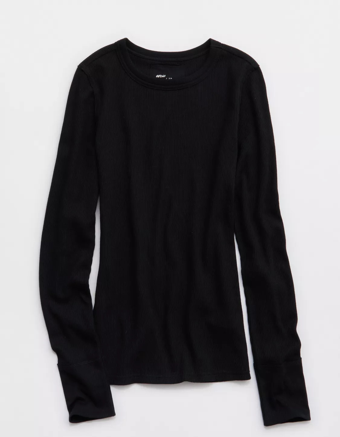 Aerie Essential Crew Layering T-Shirt | Aerie