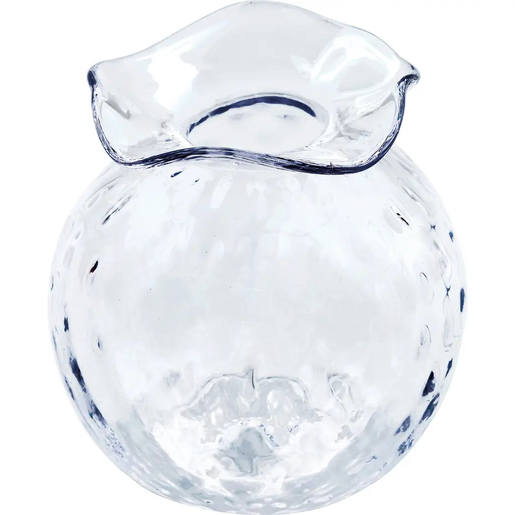 Mariposa Pineapple Texture Bud Vase in Clear at Nordstrom | Nordstrom