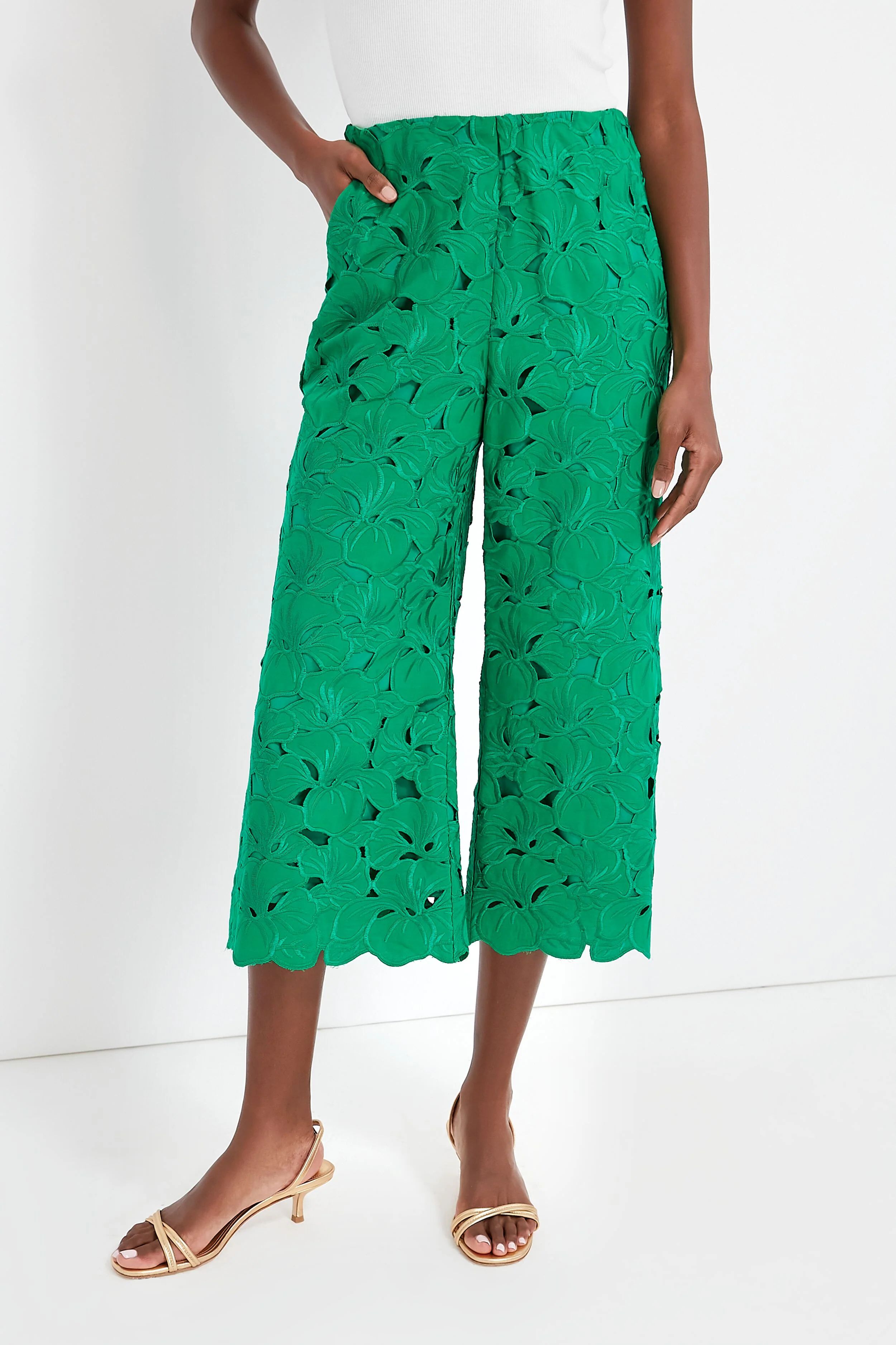 Kelly Green Ava Pant | Tuckernuck (US)