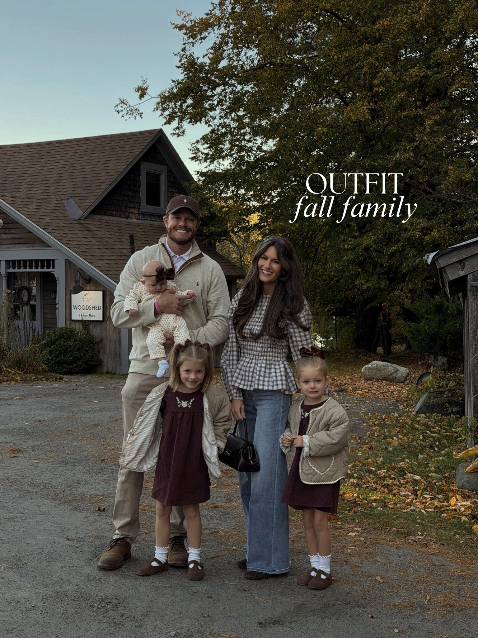 What we wore to dinner in Vermont! 🤎🍂