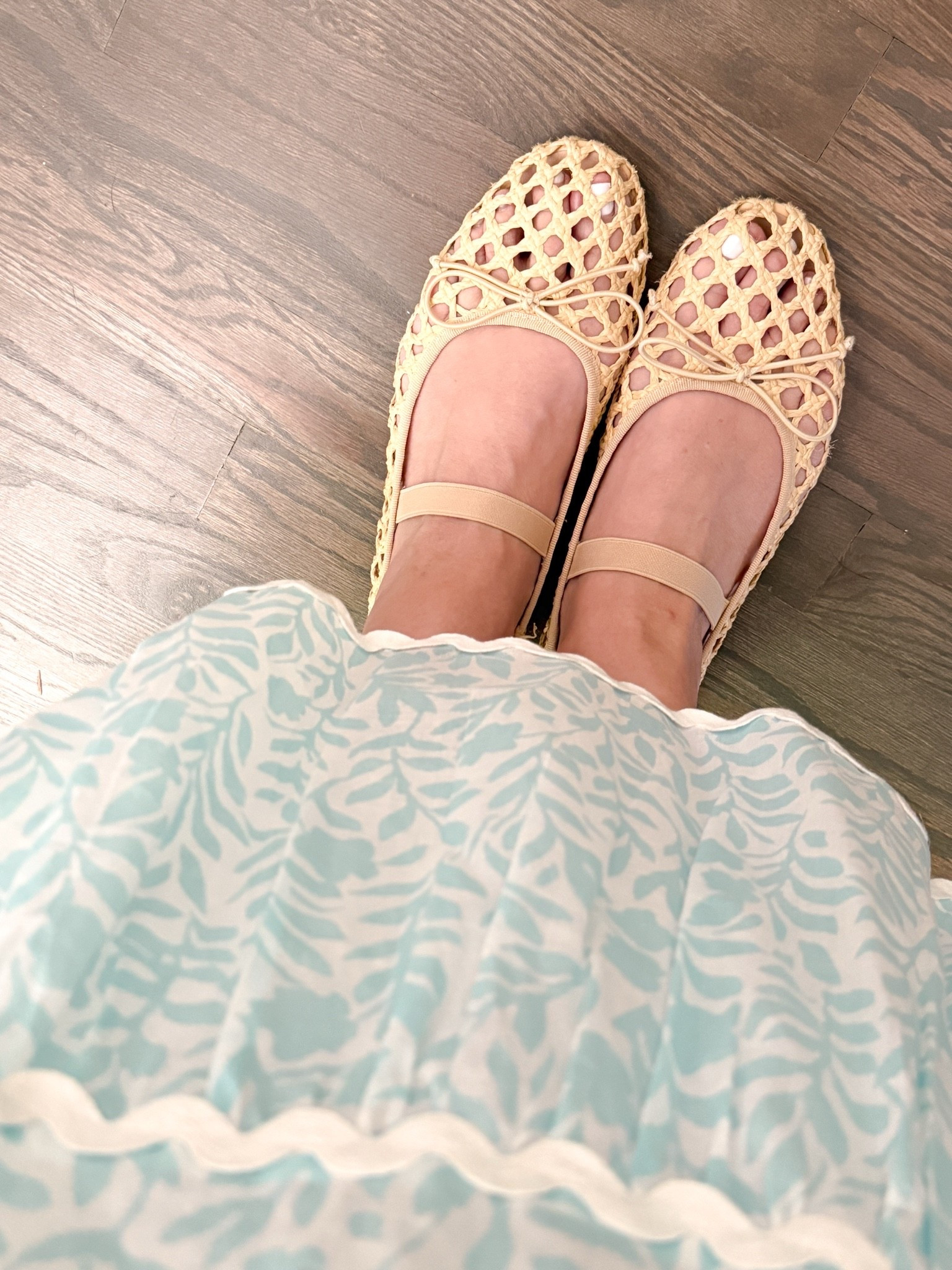 My favorite woven Spring and Summer flat!
