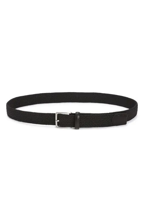 Nordstrom Woven Belt in Black at Nordstrom, Size 34 | Nordstrom