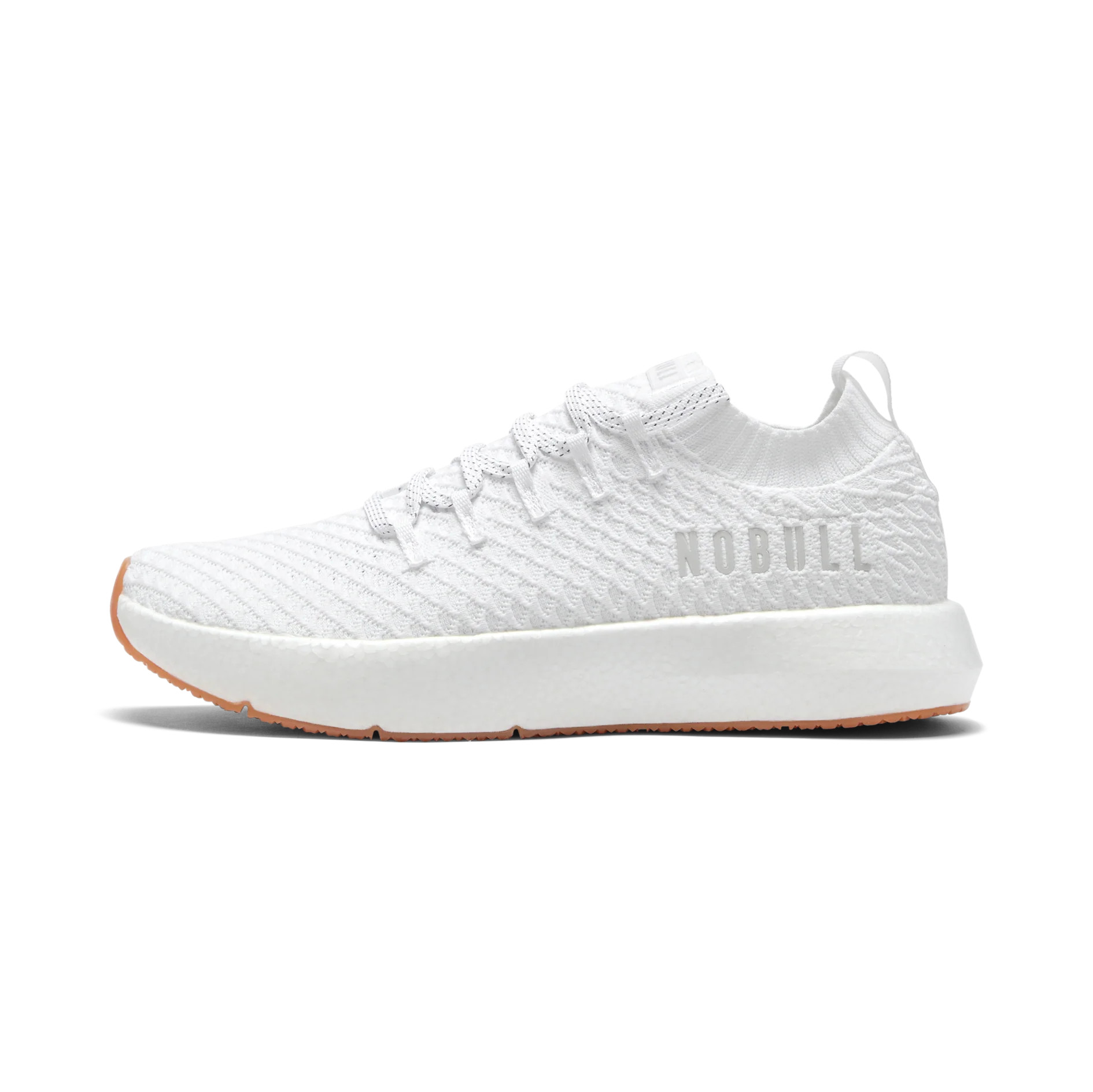 Women's White Drive Knit Shoes | NOBULL | NOBULL