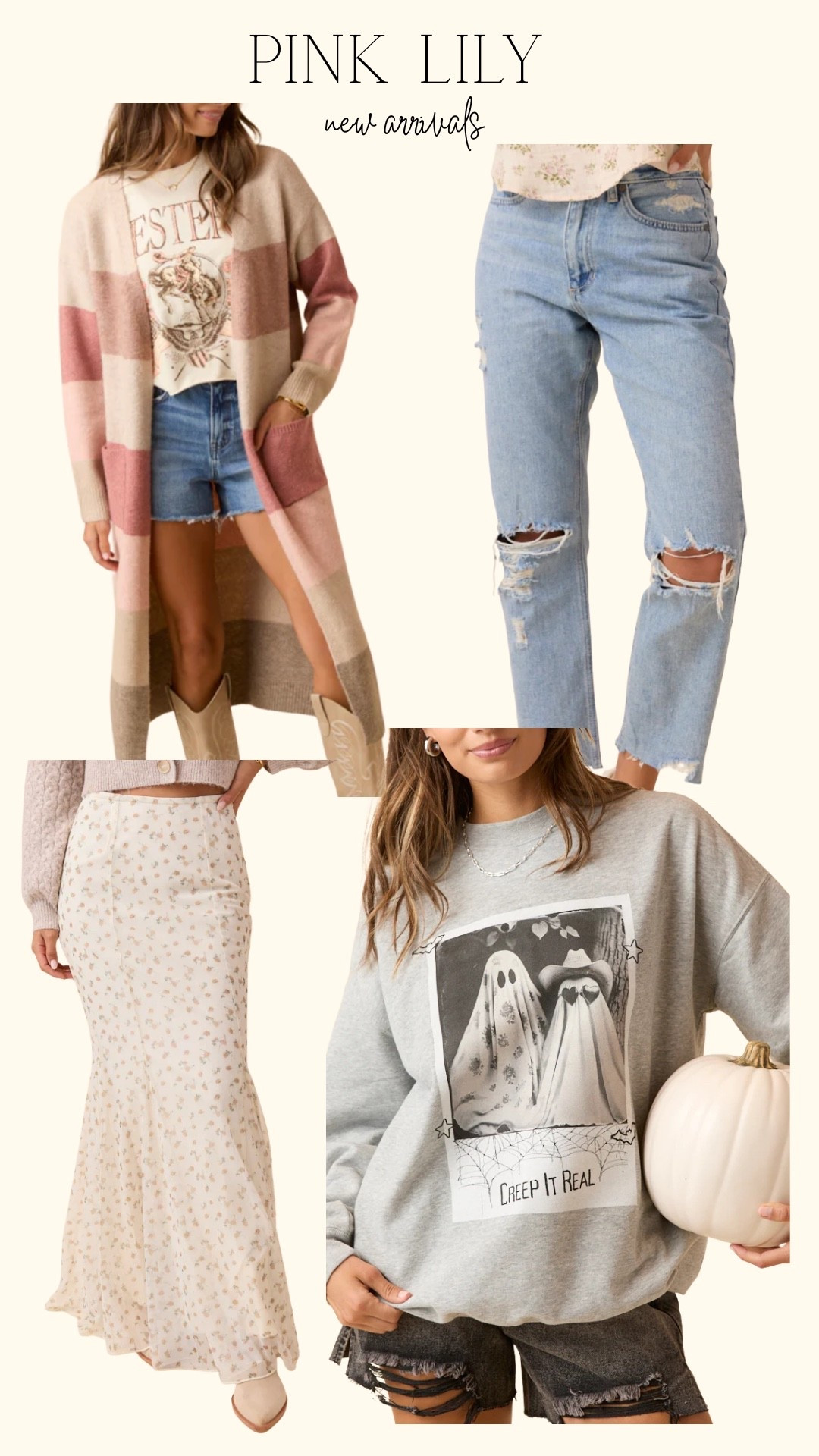 Cute new fall finds from Pink Lily! 

#LTKSeasonal #LTKautumn