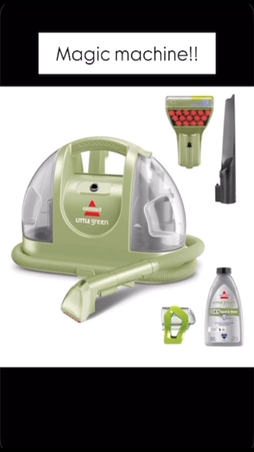 The ultimate cleaning tool that is a MUST for every house is on SALE today! I’m obsessed with this bad boy and use it all the time! It works on any upholstery, carpet, car, rugs, etc!! It is insane how much stuff it sucks out of your furniture! I’ve been amazed by how powerful it is and it’s beat any other upholstery cleaner I’ve had. I also use Miss Messy Mouth spray for any deeper stains! 

#LTKFamily #LTKSaleAlert #LTKHome