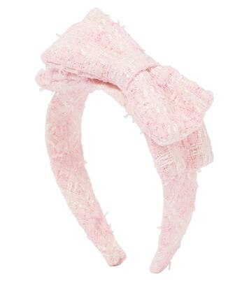 Bow-detail bouclé headband | Mytheresa (INTL)