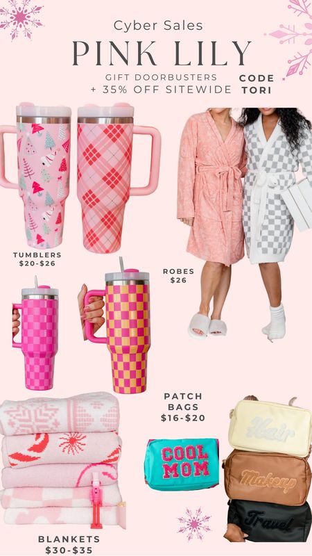 So many great gift items. Sharing a few more here. Be sure to check them out at pinklily.com. 

#LTKCyberWeek #LTKsalealert #LTKGiftGuide