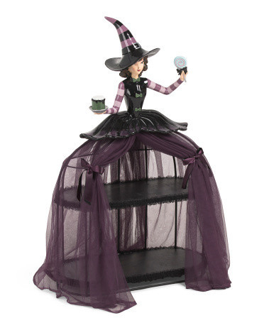 43in Halloween Witch Tiered Sweets Display Stand | TJ Maxx