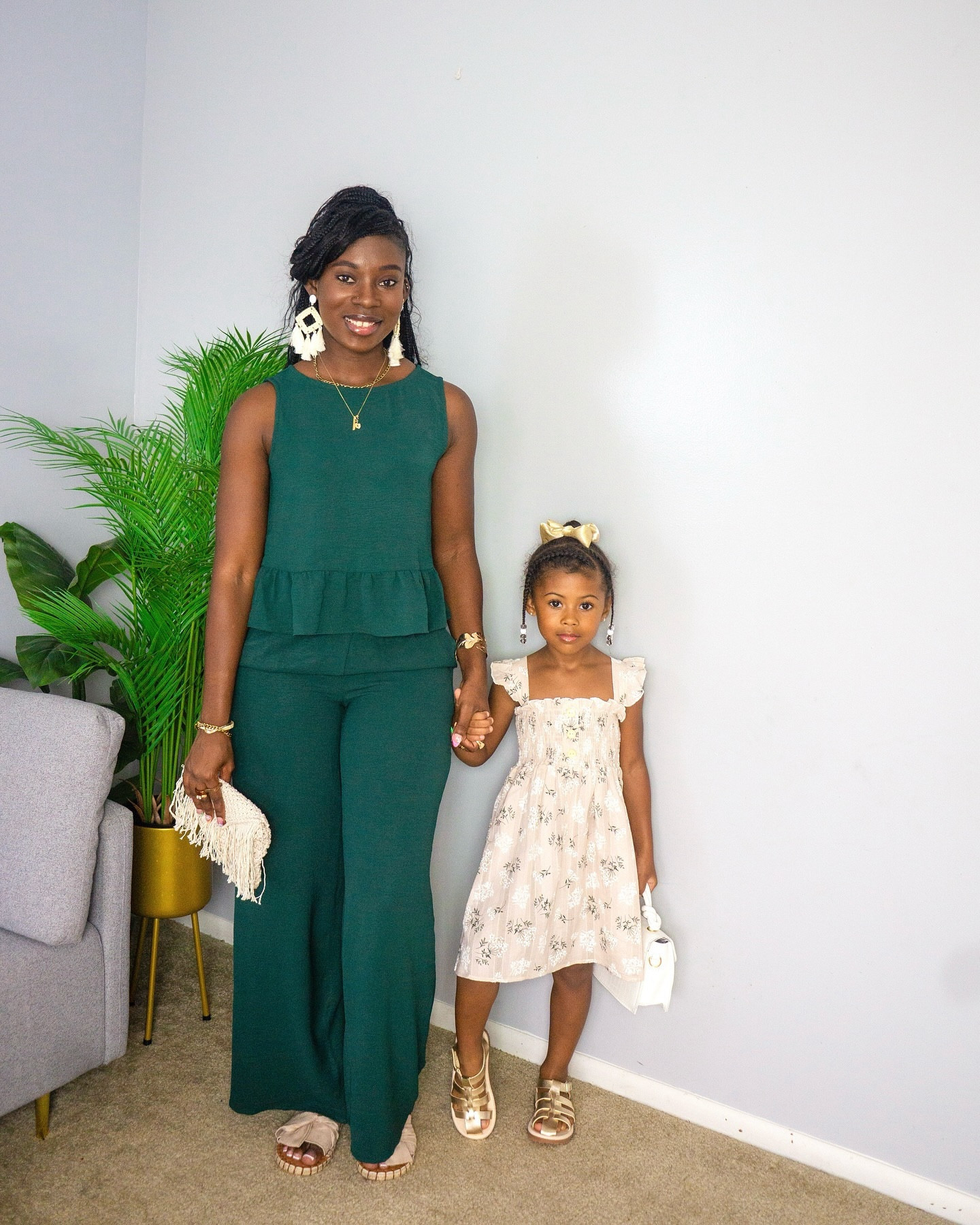#Mommy&ZakaiyaOutfitInspo Day 1 of sharing vacation outfits for the month of July - this week is brunch looks.

Love the green & neutral tones in today’s outfit with my girl. Let me know what you think of the outfits.

Posting the reel later with the details. Everything is linked in my LTK 🔗 link in bio.

•
•
•
•
#fashiontravel #fashiontravelblogger #styleinspo #vacationmode #minivlog #summeroutfit #outfitinspo #visitjamaica #mommyandmeoutfit #mommyandmefashion #momandmini #girlmom #momandmevacation