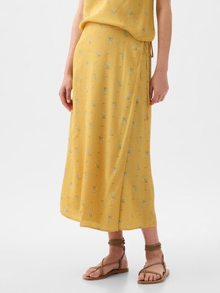 Wrap Midi Skirt | Gap (US)