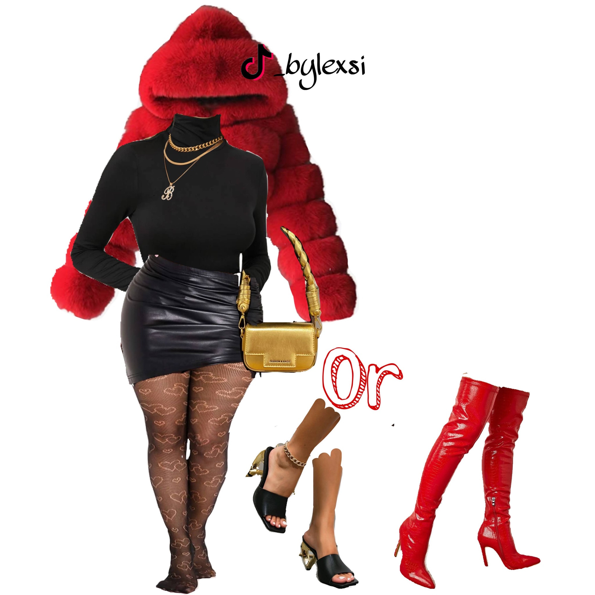 Black and red outfit.. (Valentine’s Day inspired) 
#LTKfashion #LTKstylist #outfitinspo #valentinesday 

#LTKstyletip