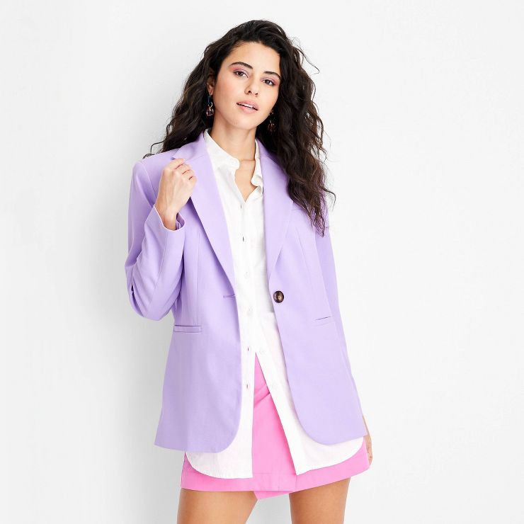 Women's Oversized Blazer - Future Collective™ with Gabriella Karefa-Johnson | Target