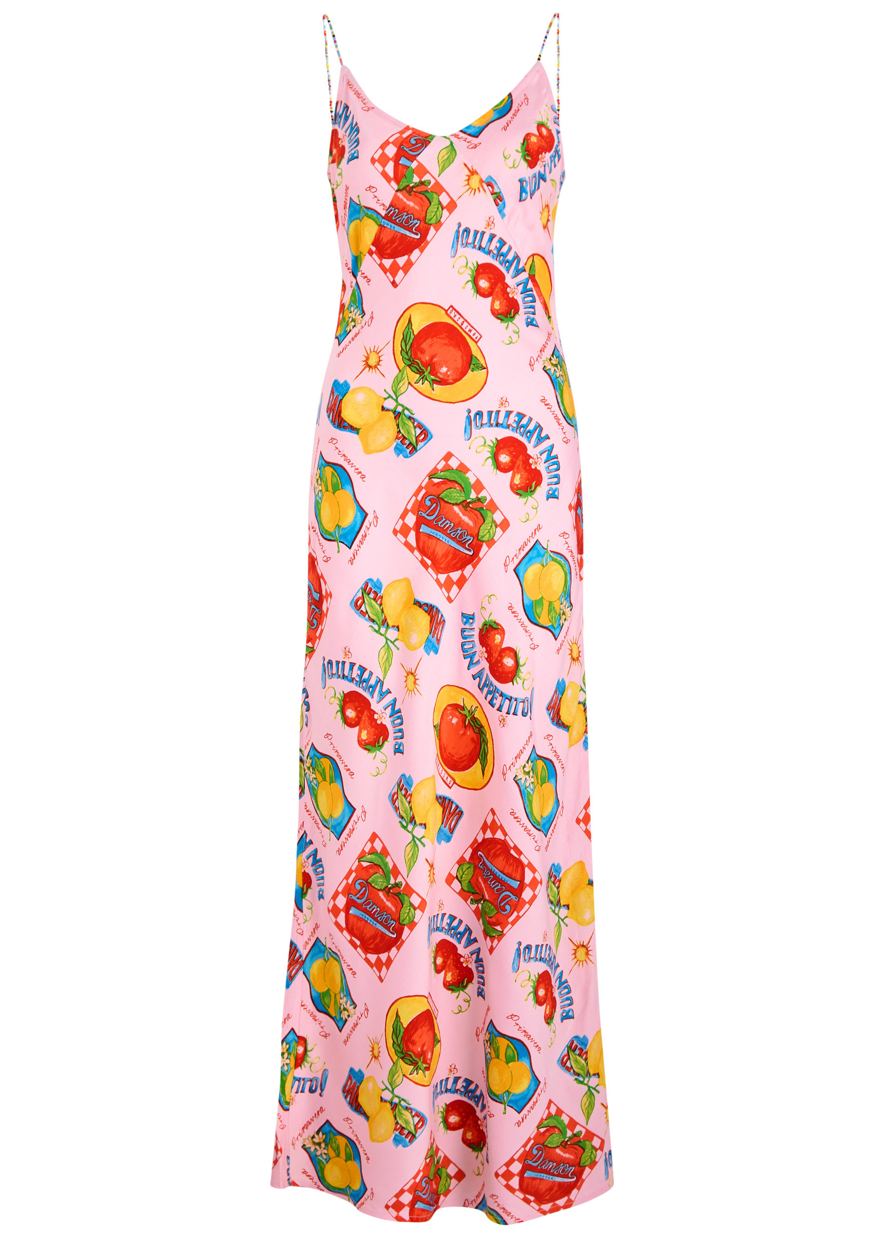 Calypso Bon Appetito printed maxi dress | Harvey Nichols