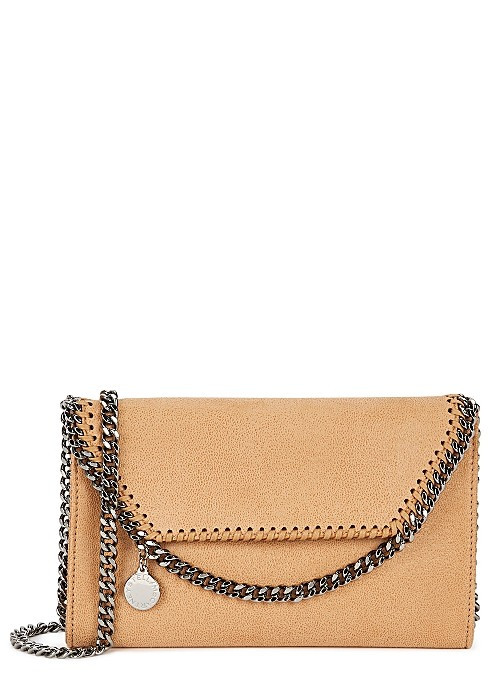 Falabella mini sand cross-body bag | Harvey Nichols (Global)