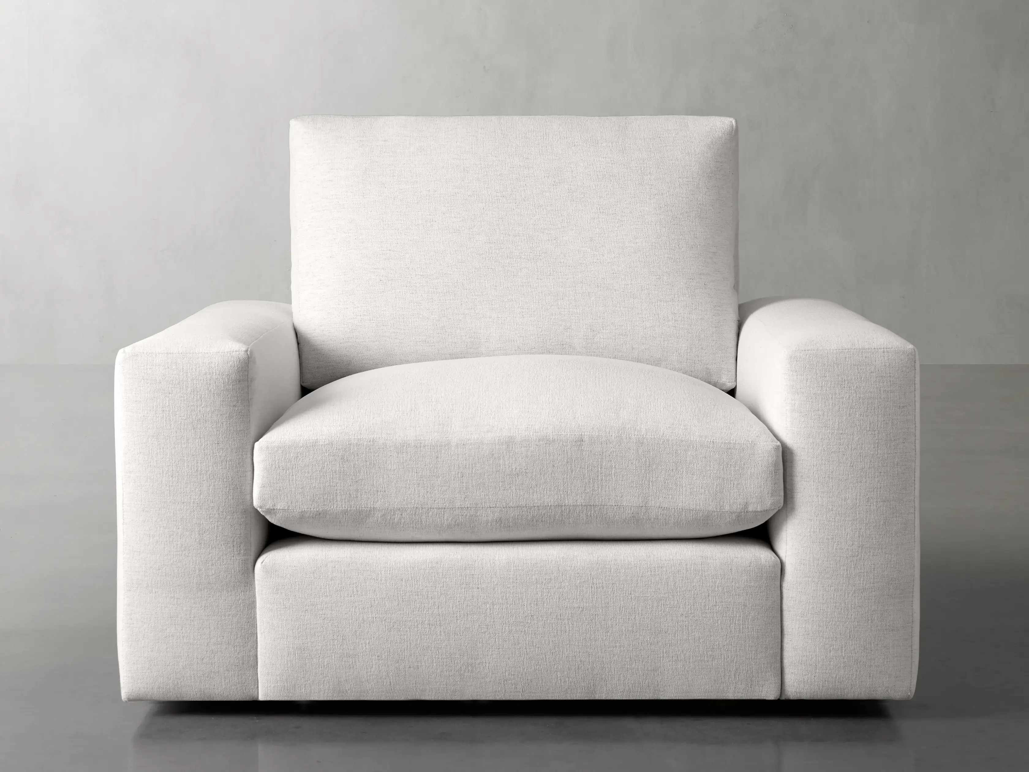 Kipton Wide Arm Chair | Arhaus