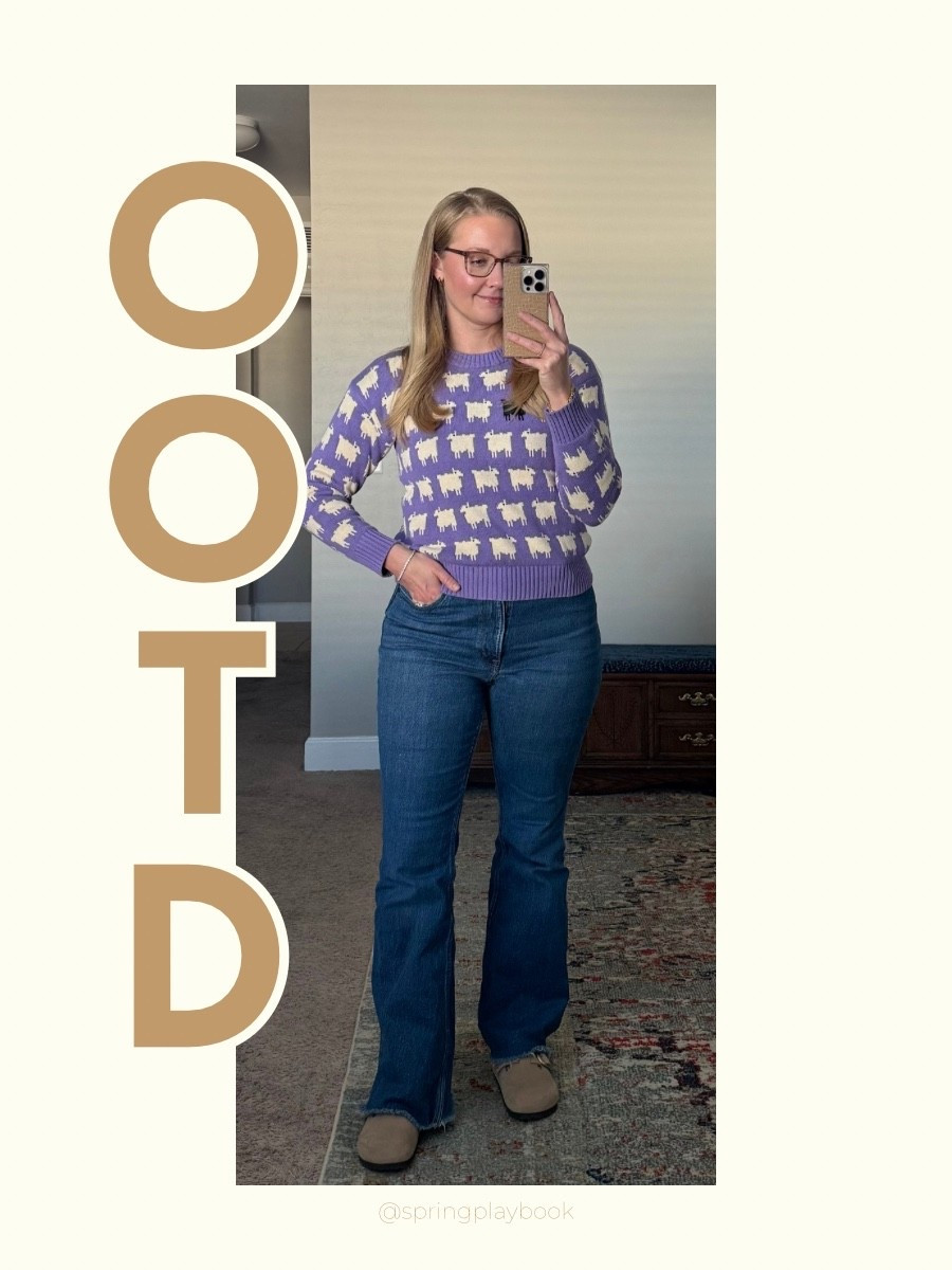 Casual outfit to start the year

DM me on Instagram @Springplaybook for a link to my Princess Diana Sweater!

Light Spring, Hourglass, Classic, Curvy, Flares, Birkenstock

#LTKootd #LTKOver40 #LTKSaleAlert