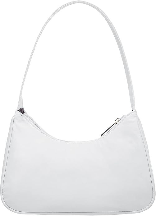 Shoulder Bags for Women, Cute Hobo Tote Handbag Mini Clutch Purse Zipper Closure | Amazon (US)