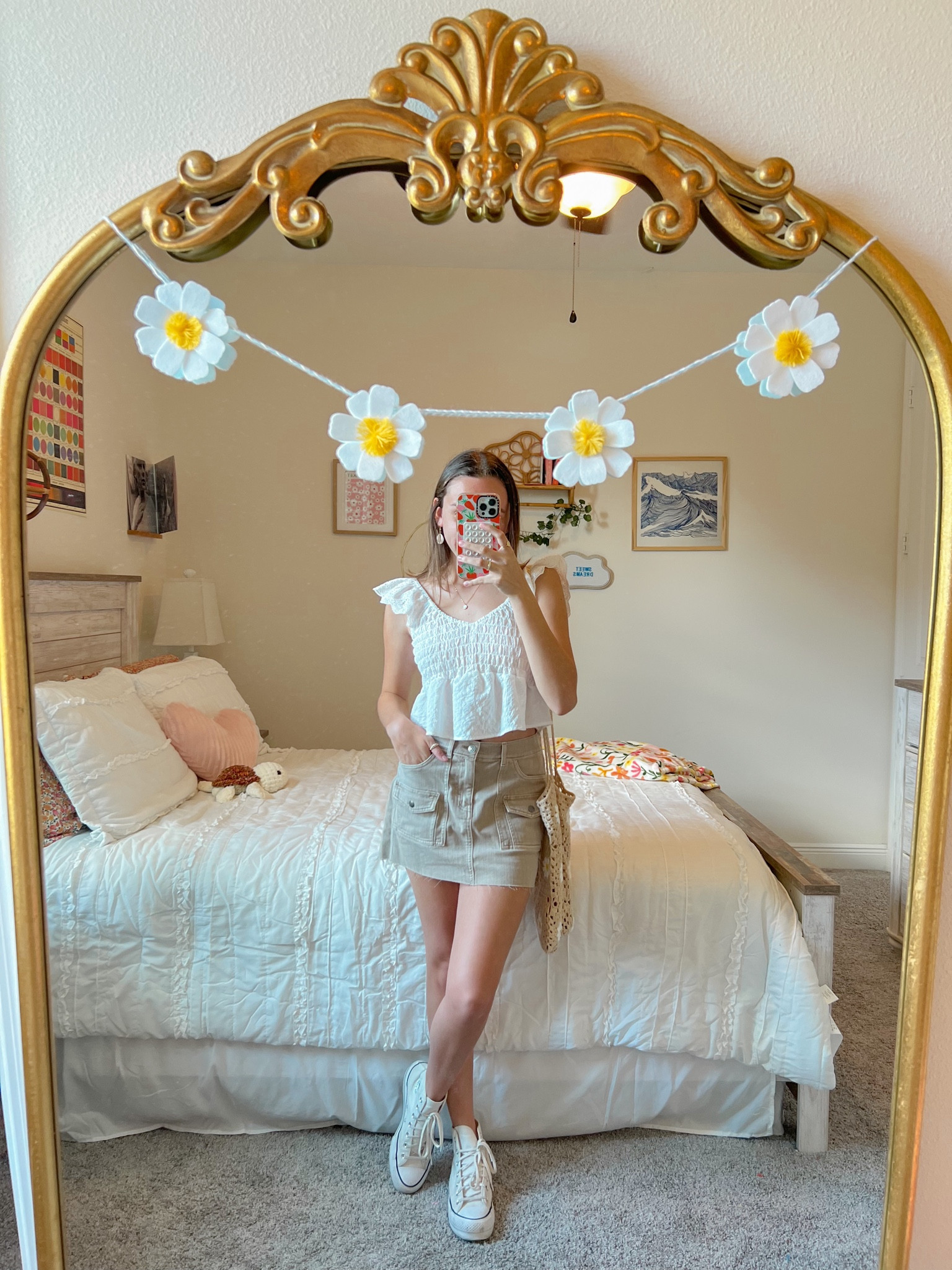 summer outfit inspo! white top & mini skirt combo 🤌🏼🌸 wearing size small in skirt but i could have sized down! top is from tj maxx :))

#LTKFind #LTKfit #LTKstyletip