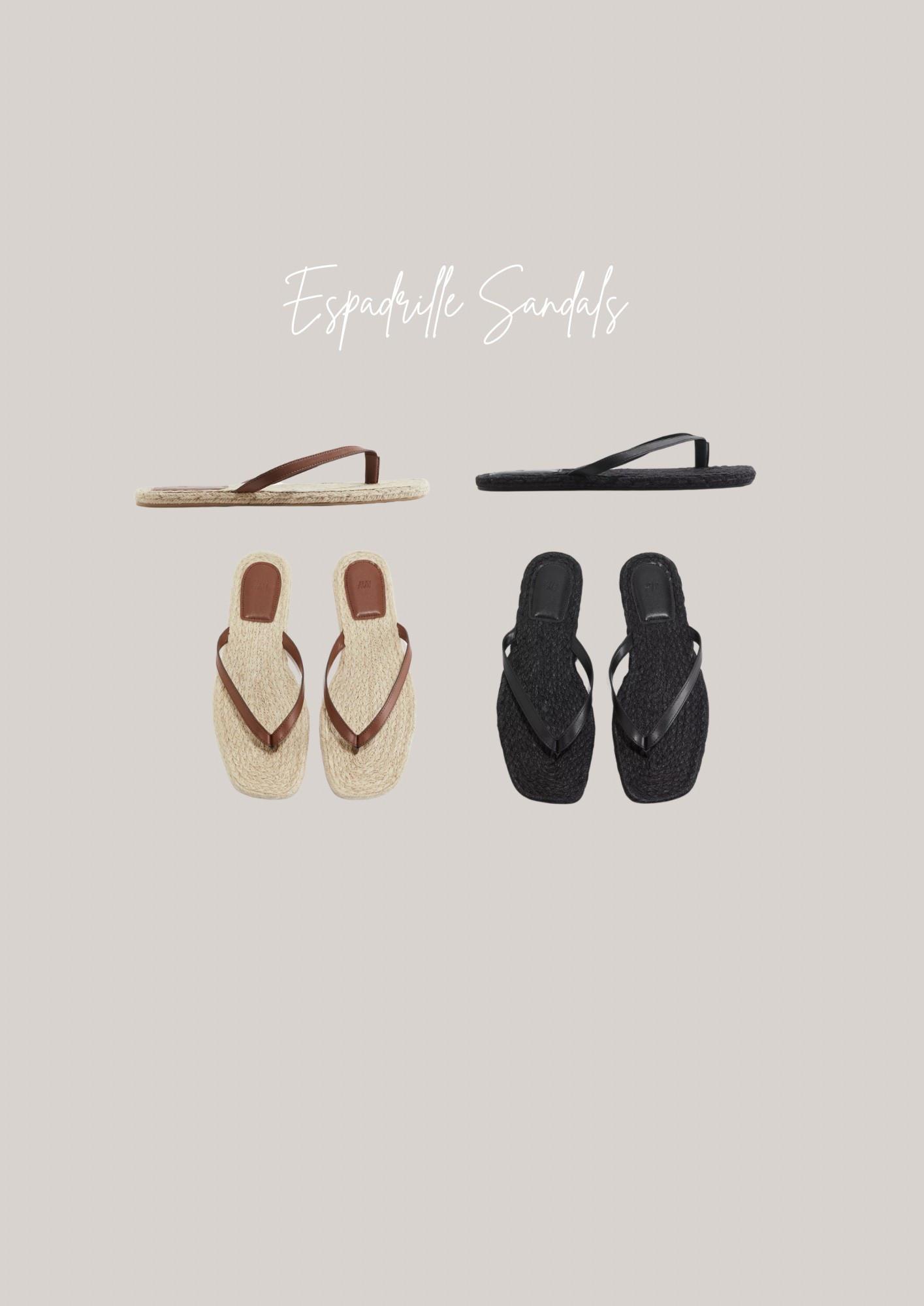 espadrille sandals

holiday | H&M

#LTKstyletip #LTKshoes #LTKuk