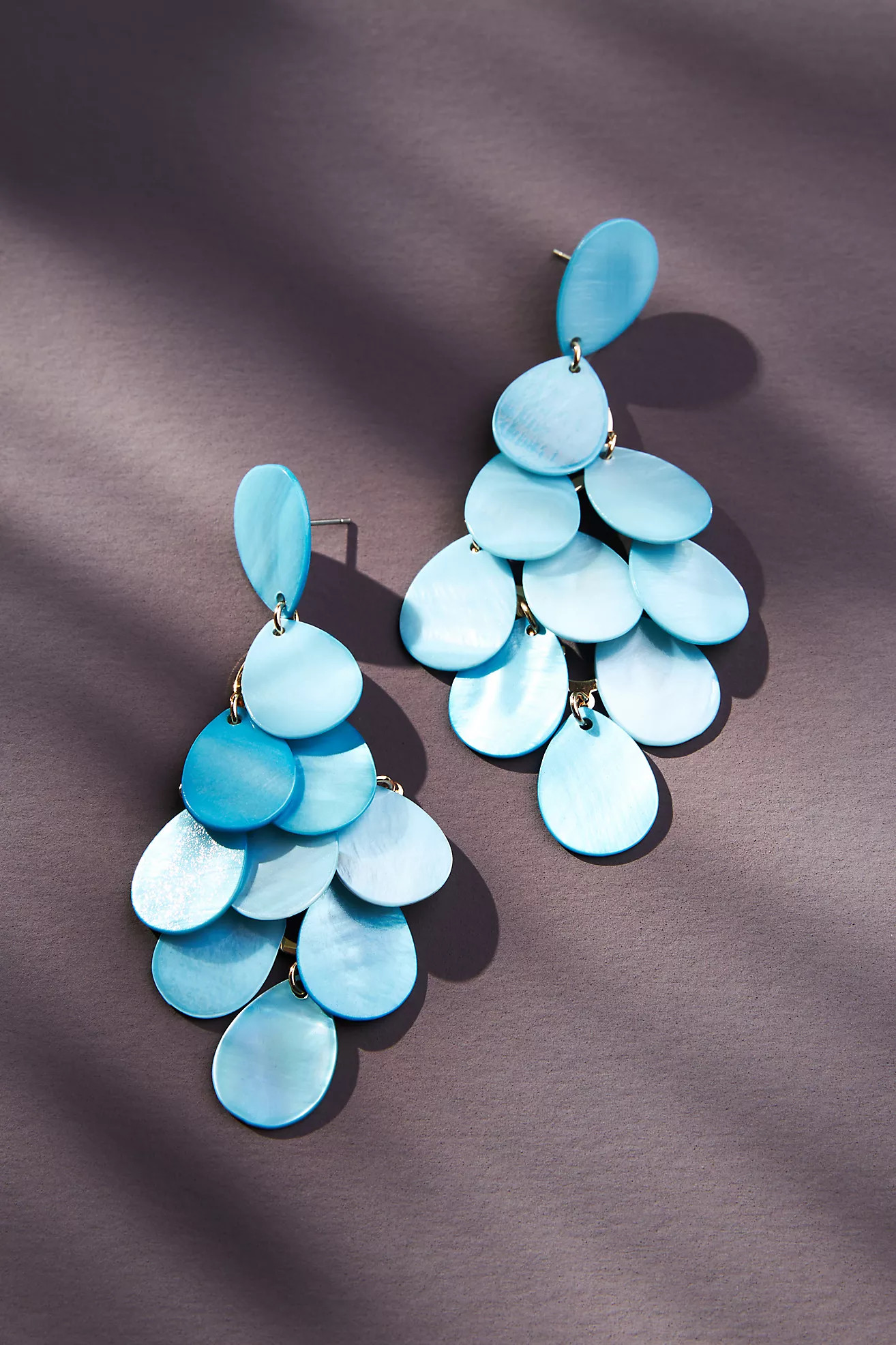 Scalloped Shell Drop Earrings | Anthropologie (US)