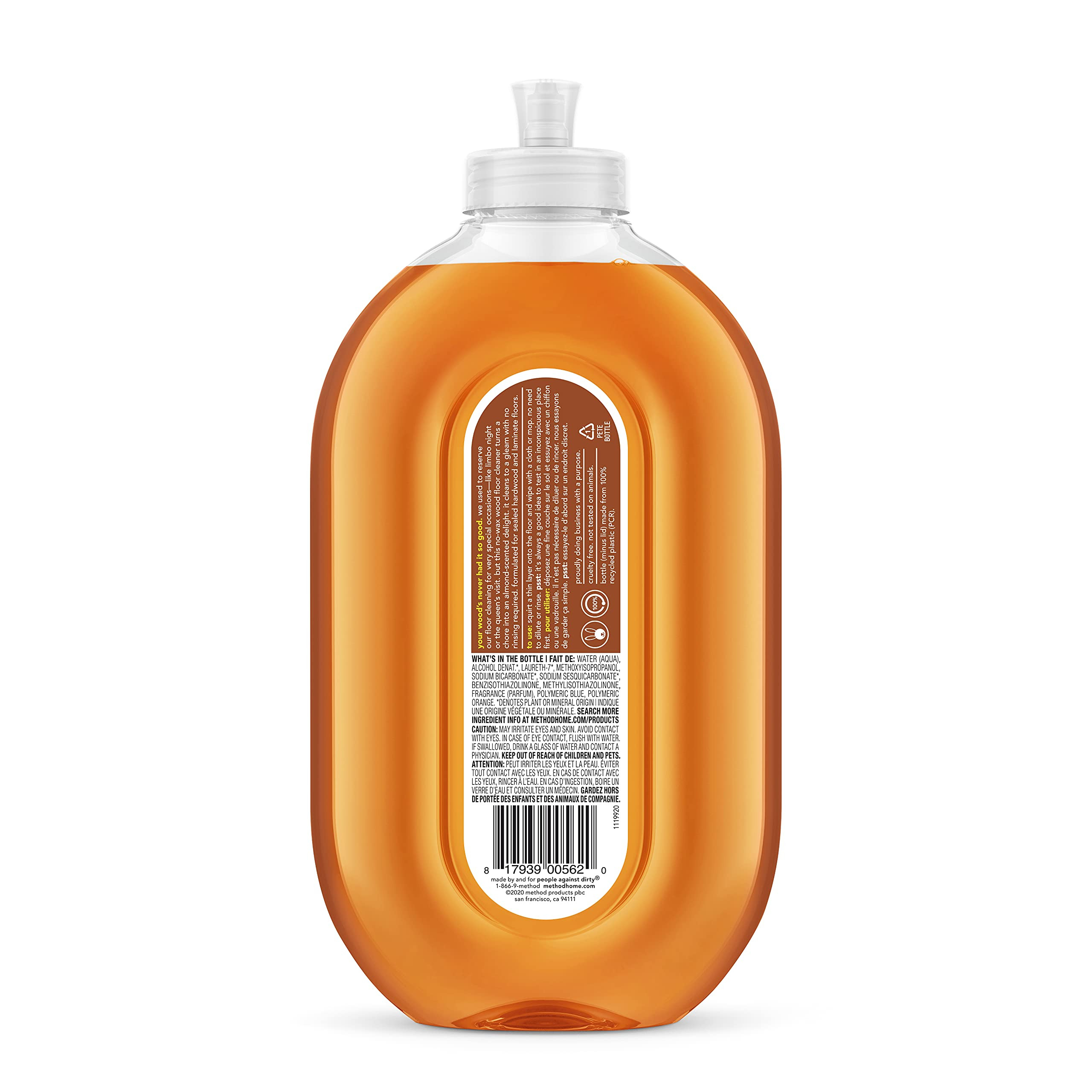 Method Squirt + Mop Hardwood Floor Cleaner, Almond, 25 Ounce, 1 pack, Packaging May Vary | Amazon (US)