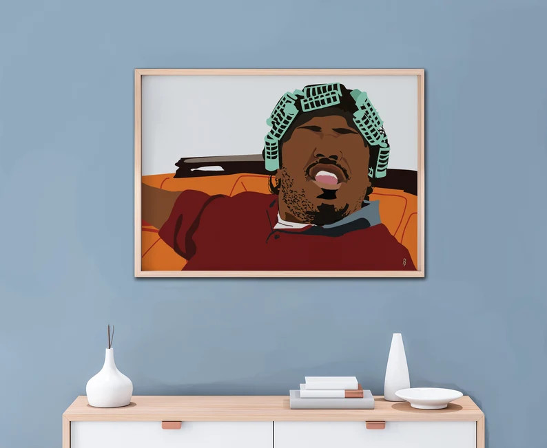 Big Worm - Friday Movie Classic Movie Poster - 90's Art, Hip Hop Poster, Black Art, Home Decor Of... | Etsy (US)