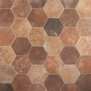 Ivy Hill Tile Hayes Marron 7.87 in. x 9.44 in. Matte Porcelain Floor and Wall Tile (9.84 sq. ft./... | The Home Depot