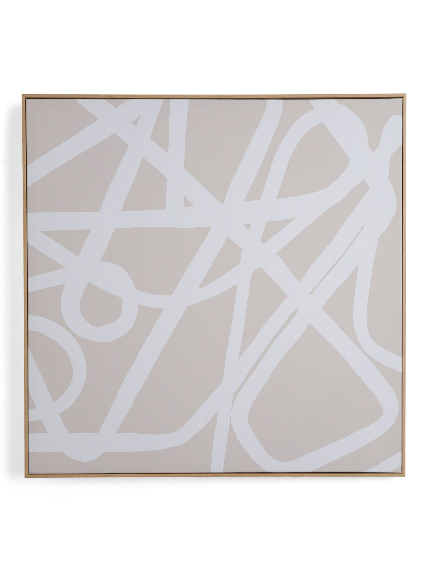 32x32 Sigrid White 2 Framed Canvas Wall Art | Marshalls