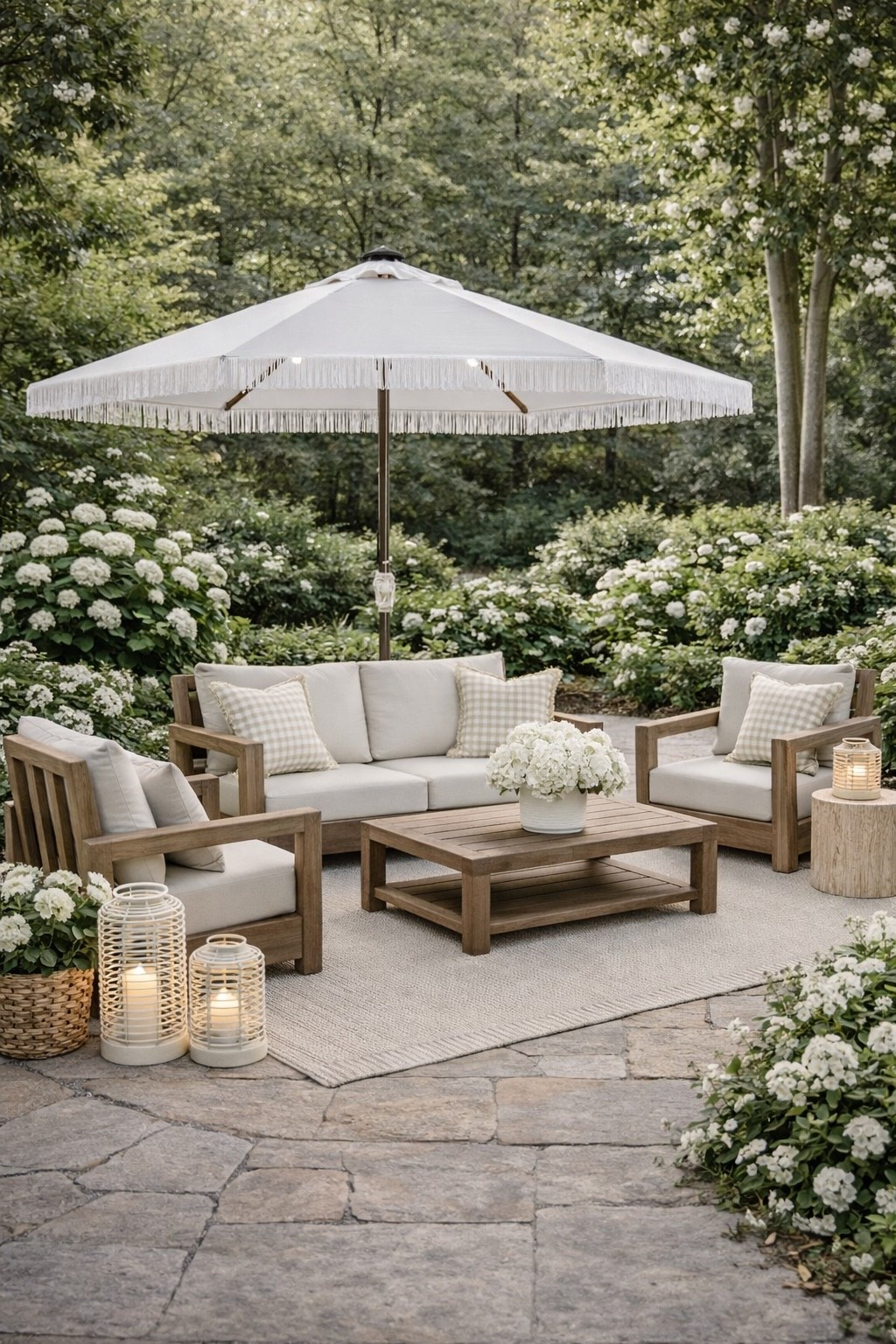 Obbbbbbsessing over this gorgeous Amazon patio set! Linking everything plus a few similar items for your patio here! This set up is perfect for enjoying Spring and Summer in your backyard. 

#LTKSeasonal #LTKHome