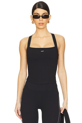 437 The Studio Tank Top in Black & Créme from Revolve.com | Revolve Clothing (Global)