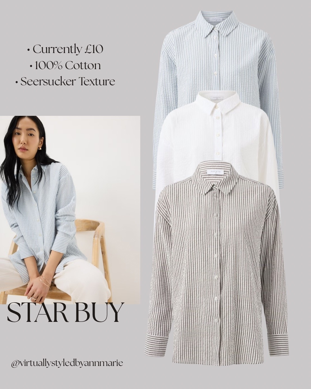 Bargain Seersucker Shirt

#LTKsummer