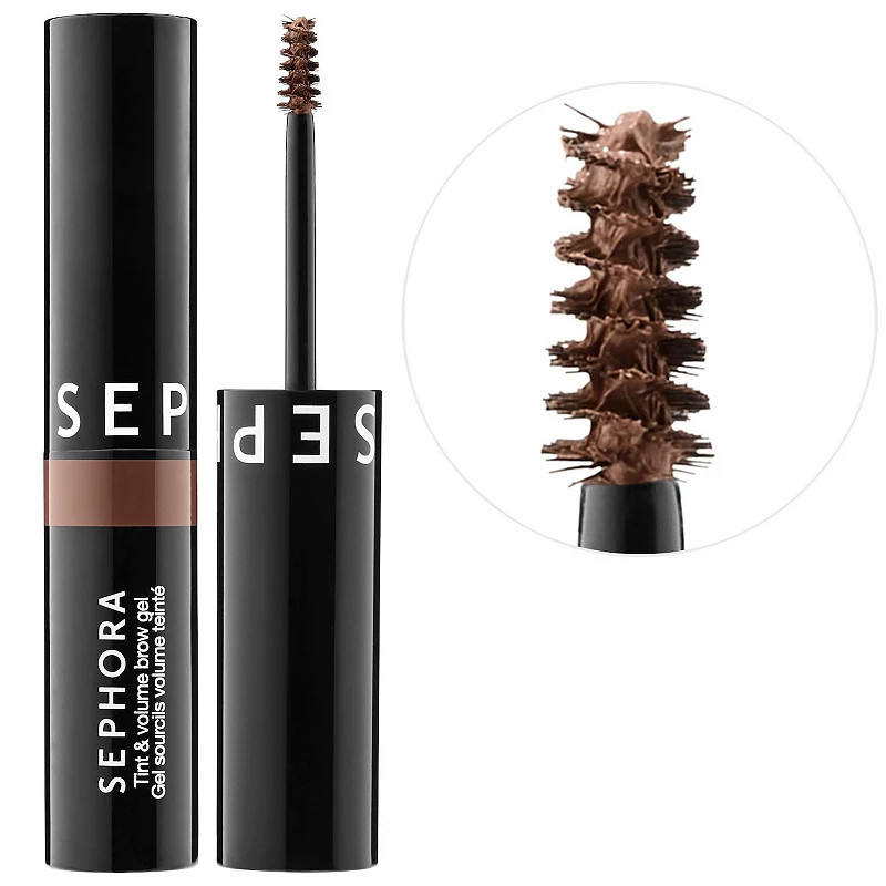 SEPHORA COLLECTION Tinted Volumizing Eyebrow Gel, Size: 0.16 FL Oz, 03 Rich Brown | Kohl's
