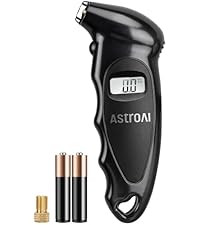 AstroAI Digital Tire Pressure Gauge with Replaceable AAA Battery, 150 PSI 4 Settings Stocking Stu... | Amazon (US)