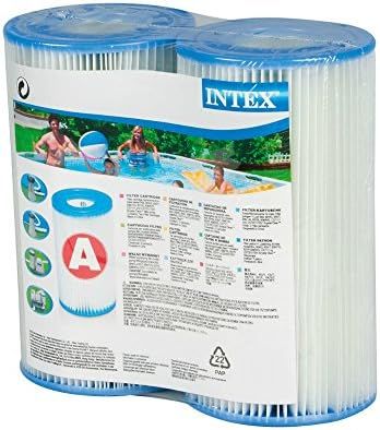 Intex Type A Filter Cartridge for Pools, Twin Pack | Amazon (US)