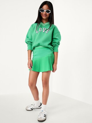 High-Waisted PowerSoft Micro-Pleated Skort for Girls | Old Navy (US)