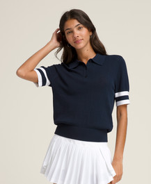Classic Navy Essex Polo | Wilson Sporting Goods | Wilson Sporting Goods
