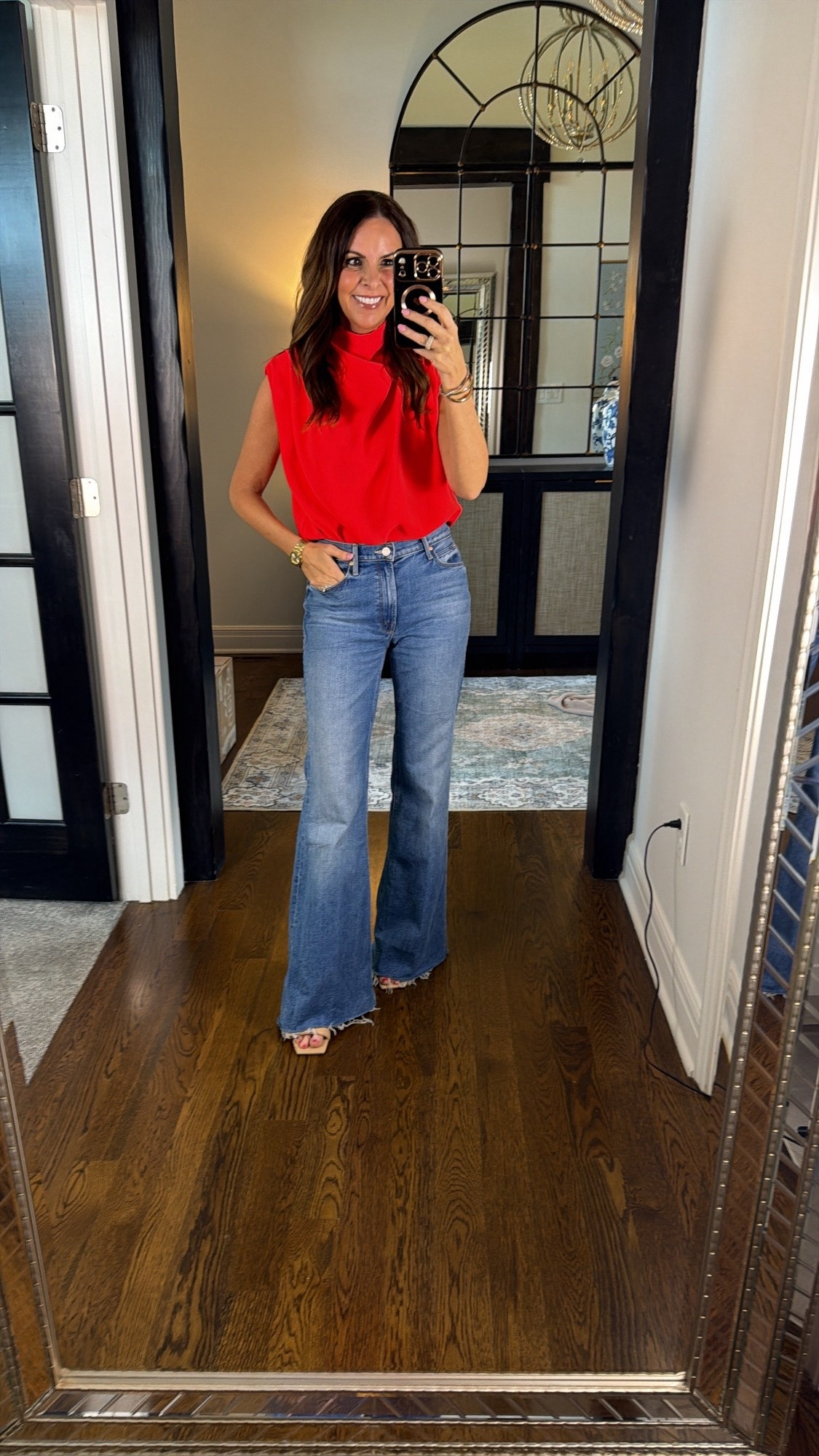 Revolve finds 
Red top 
Date night 
Going out top 

#LTKdayinmylife #LTKgrwm