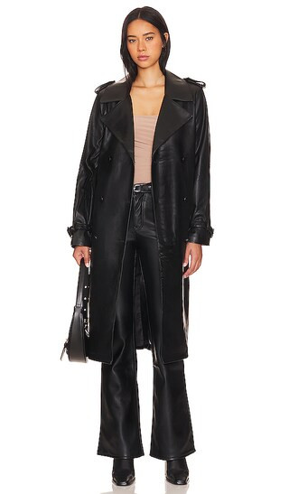 Trench Coat in Black001 | Revolve Clothing (Global)