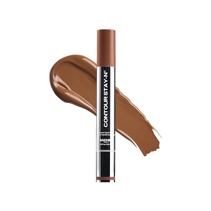 Sacheu Liquid Contour STAY-N Long Wear Cream Contour Makeup — Long Lasting, Blendable, & Lightw... | Amazon (US)
