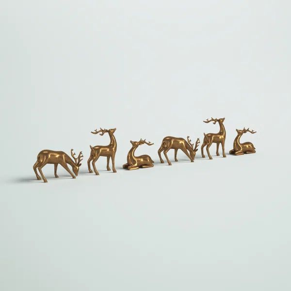 Christmas Deer Figurines & Collectibles | Wayfair North America