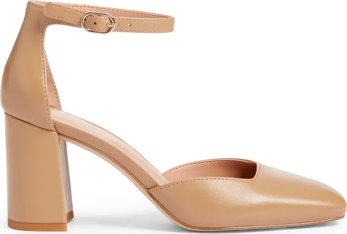 Katrina Ankle Strap Block Heel Pump | Nordstrom