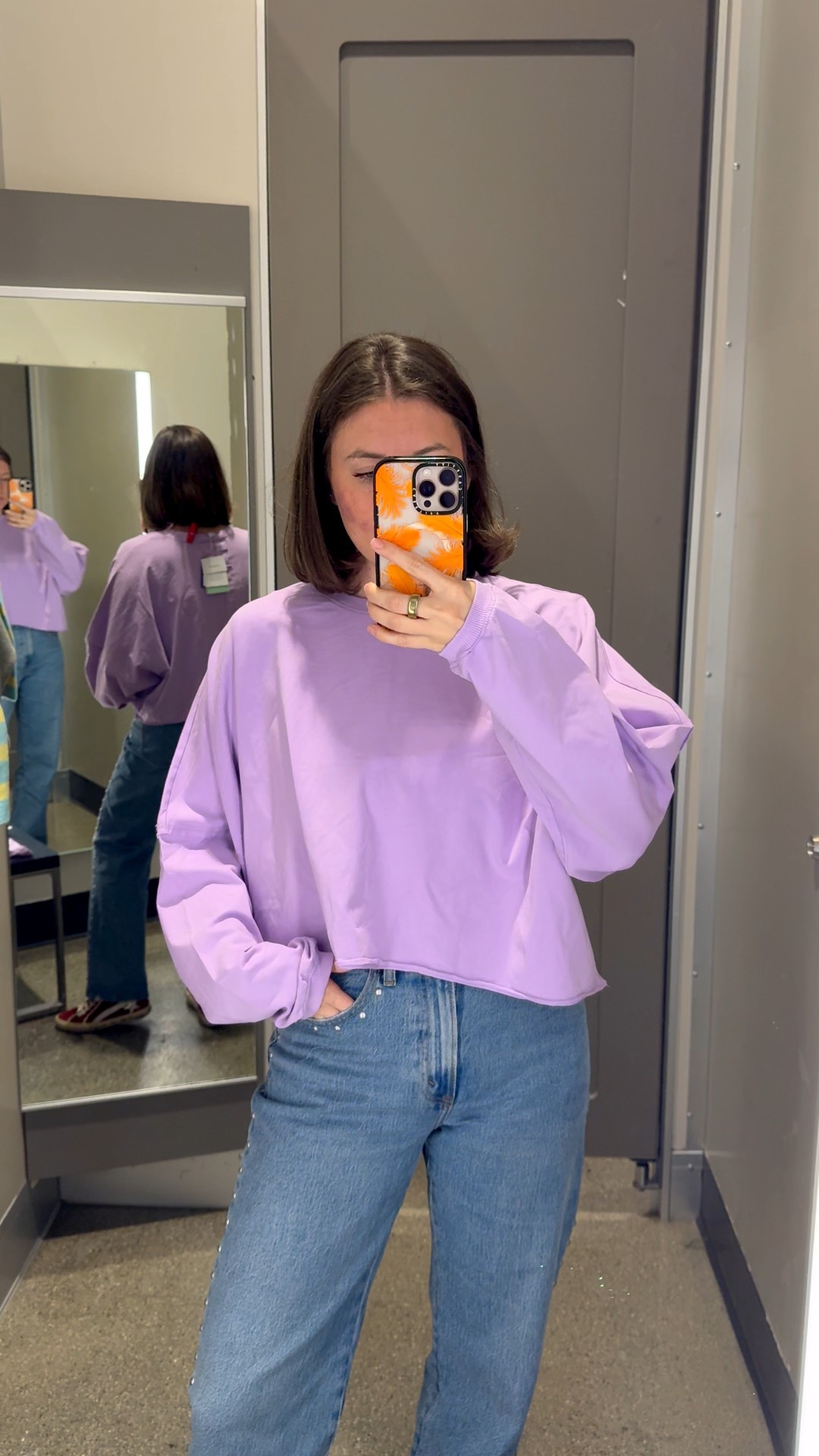 EASY BREEZY BOXY TEE 🙆🏼‍♀️💜 runs very oversized, this is size small 

#LTKdayinmylife #LTKootd #LTKFindsUnder50