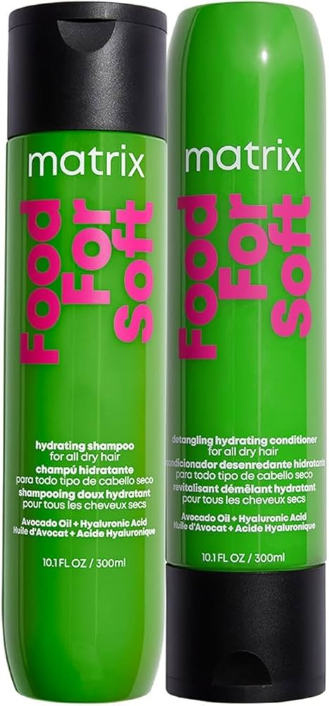 MATRIX Food For Soft Shampoo and Conditioner Set | Hydrating Haircare For Moisturizing | Detangle... | Amazon (US)