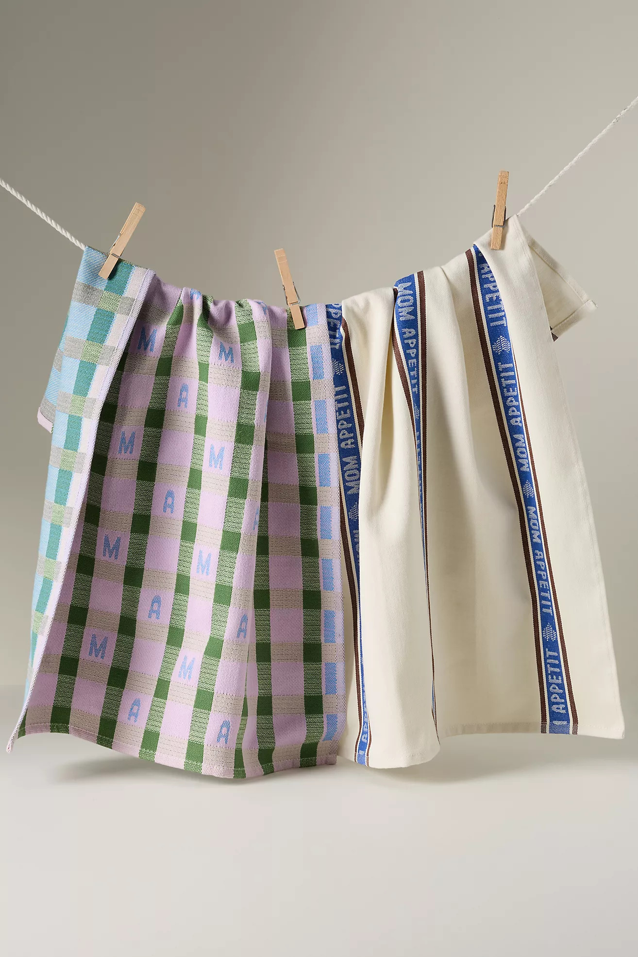 Margot Jacquard Dish Towel, Set of 2 | Anthropologie (US)